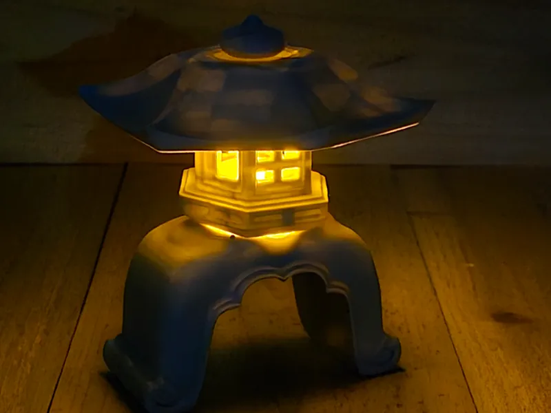 Large base Japanese Lantern