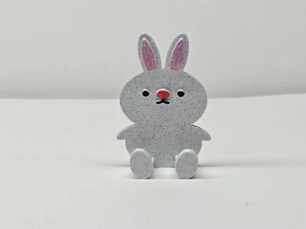 Cartoon Cable Organizer - Rabbit Organizer - Free 3D Print Model ...