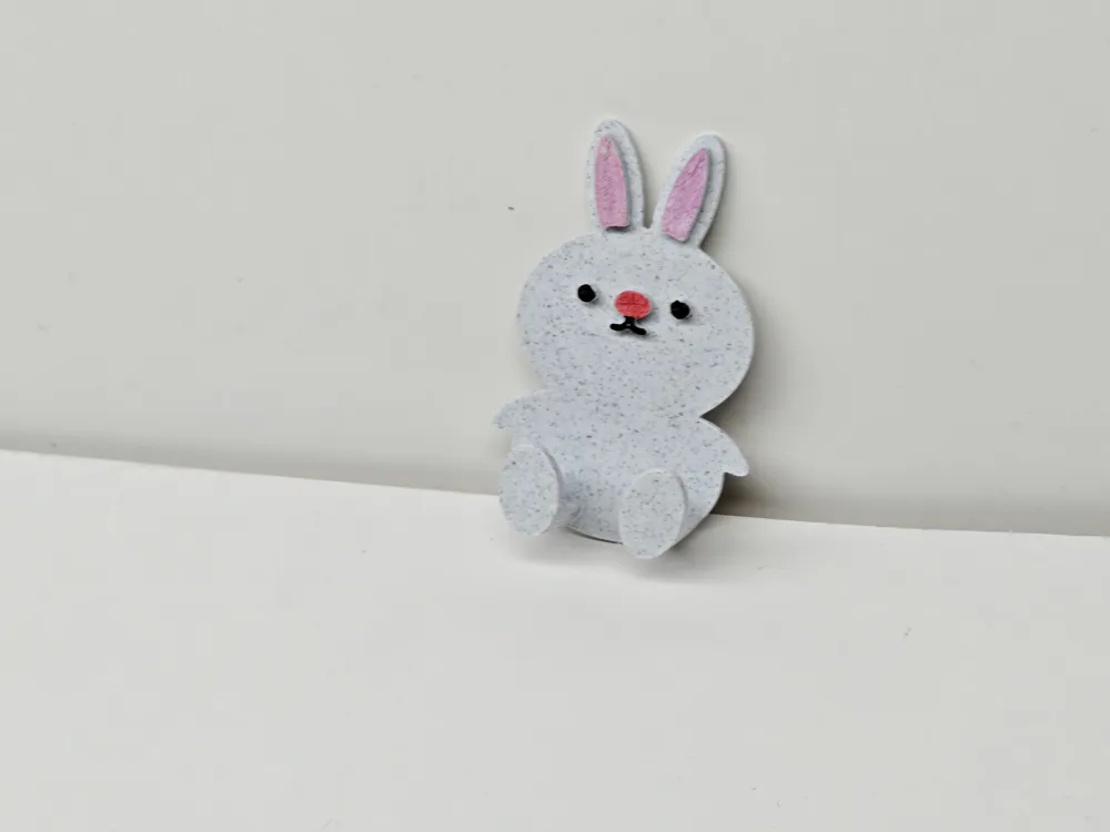 Cartoon Cable Organizer - Rabbit Organizer - Free 3D Print Model ...