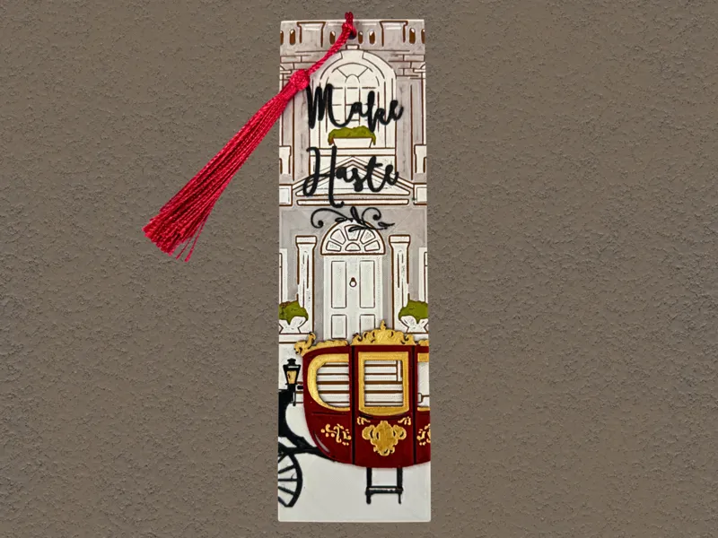 Bridgerton Make Haste Bookmark