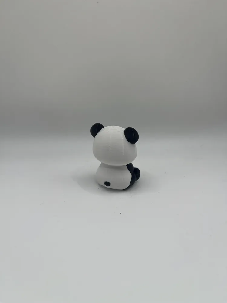Cute baby panda - Free 3D Print Model - MakerWorld