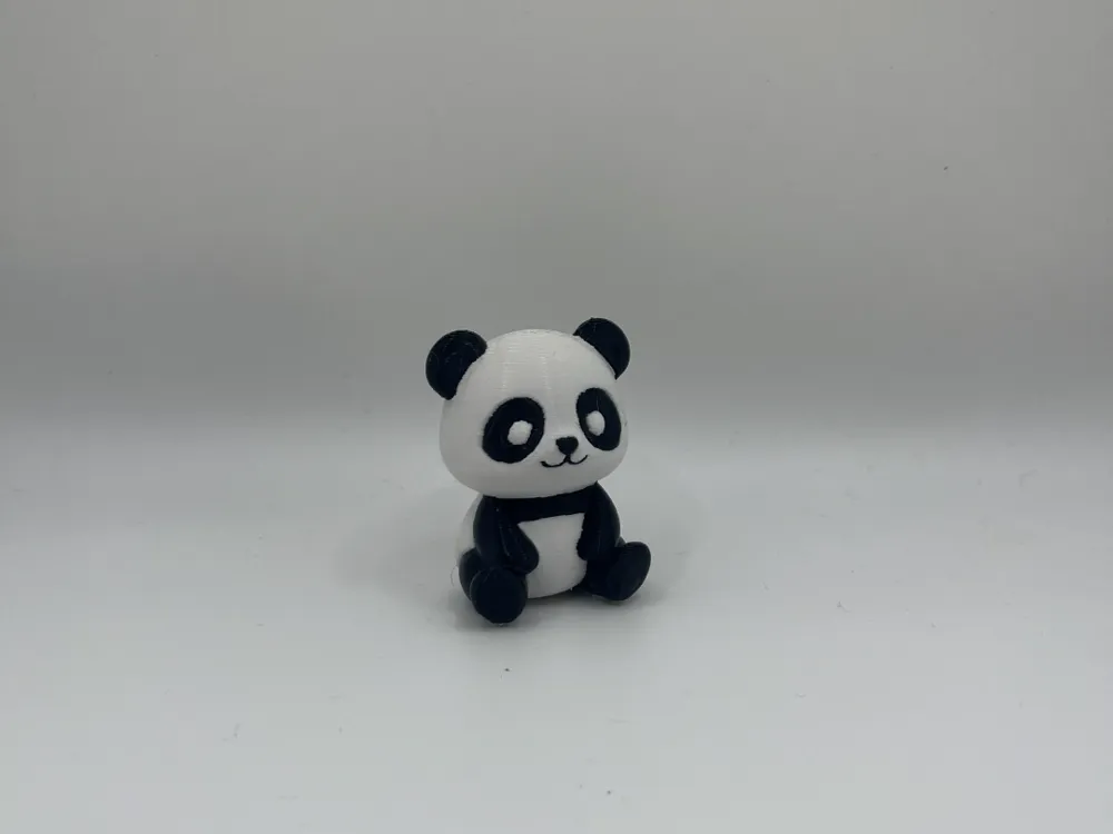 Cute baby panda - Free 3D Print Model - MakerWorld