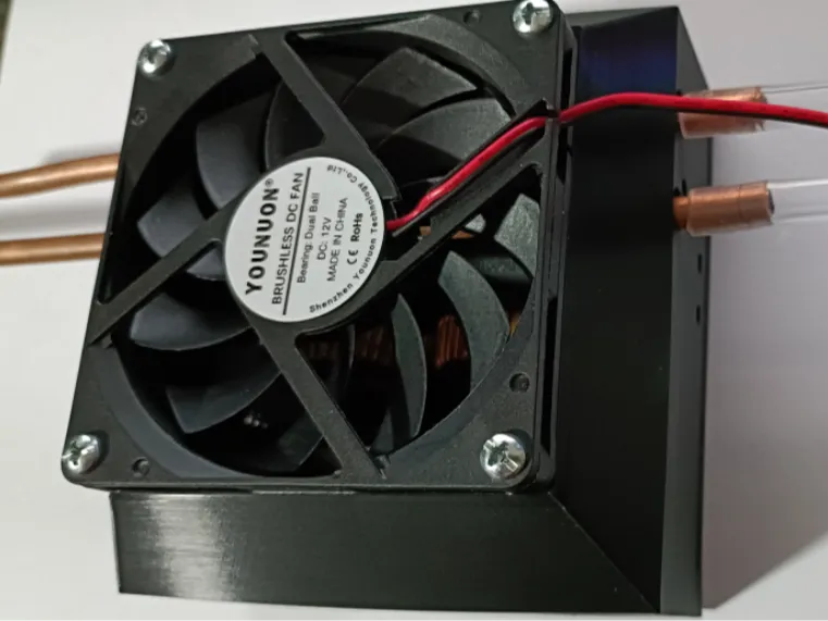 Cooling shroud for ZVS 1Kw induction board
