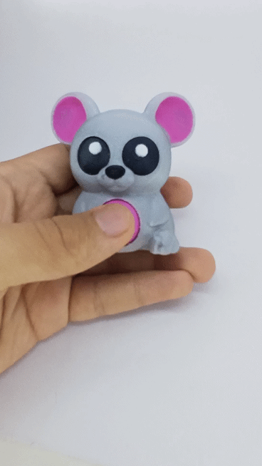 Fantasy Pop-Eye Mouse - Interactive Flexi Fidget