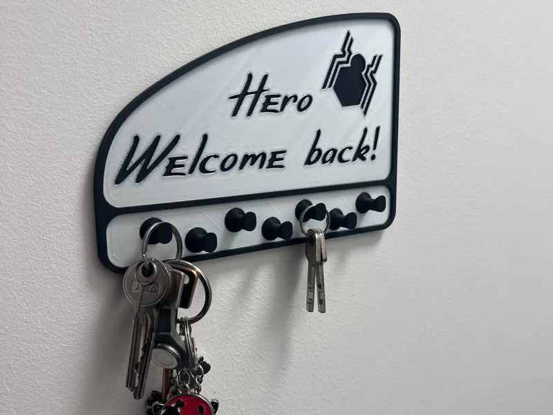 Key holder - Spider man 