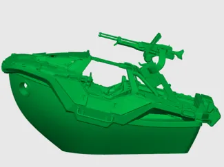 HALO Benchy Warthog