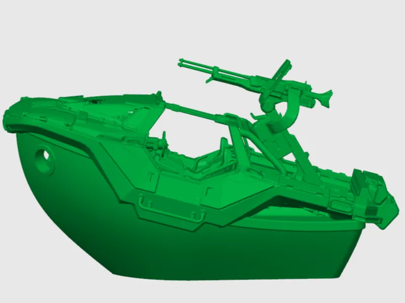 HALO Benchy Warthog