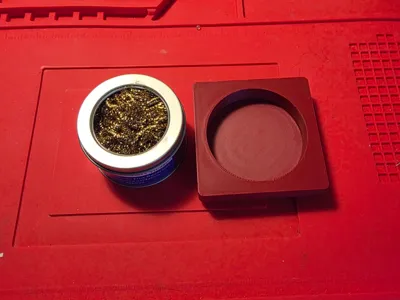solder tip cleaner gridfinity insert