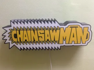 Chainsaw Man Light Box Logo