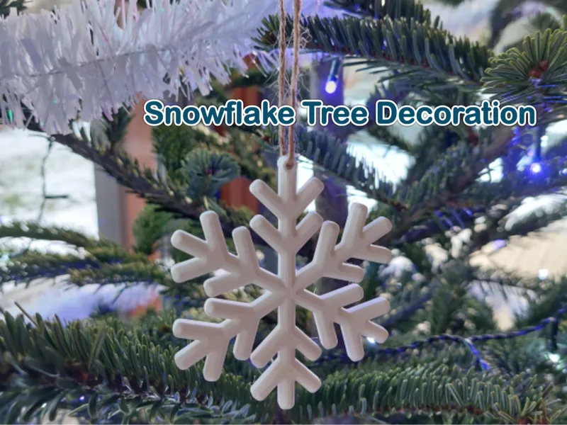Snowflake Tree Decoration