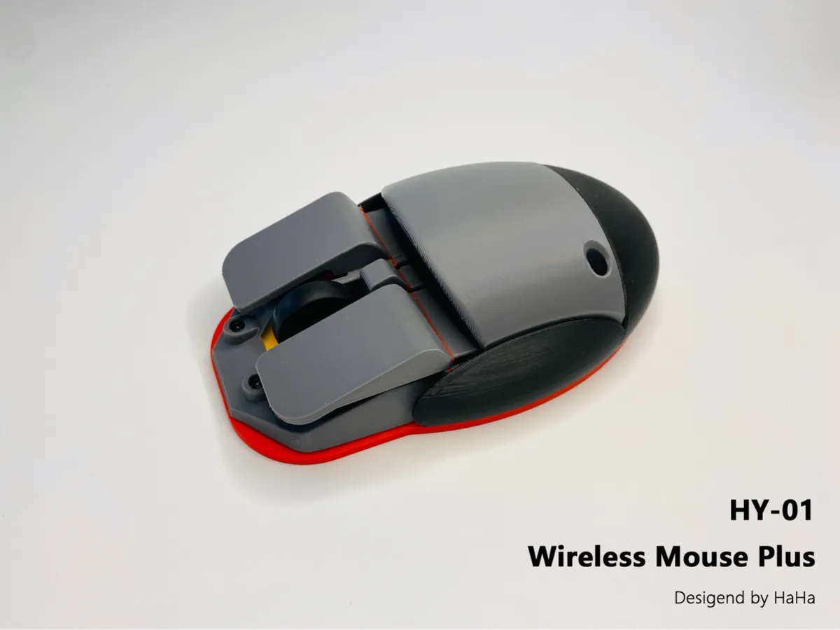 HY-01 Wireless Mouse - Free 3D Print Model - MakerWorld