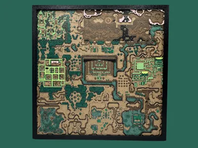 Legend of Zelda - A Link to the Past - Dark World