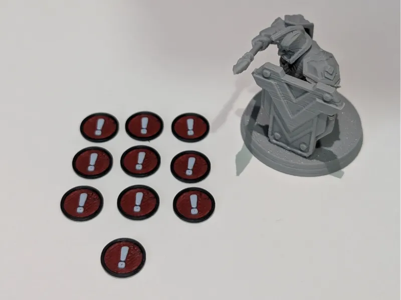 Generic Table Top / Wargaming Activation Token