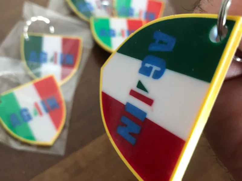 Portachiavi AGAIN 4° scudetto del Napoli double