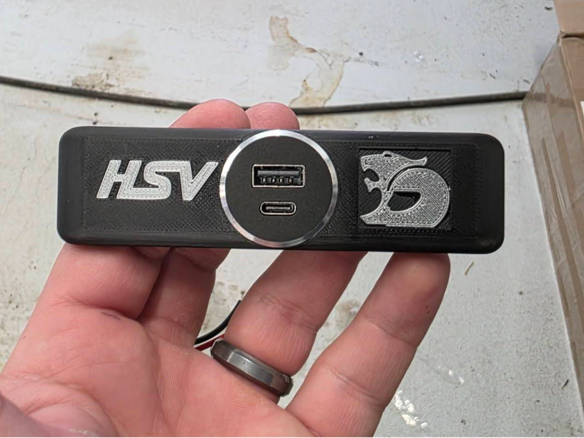 14-17 Chevrolet SS MavMan Gauge Pod trim plate.