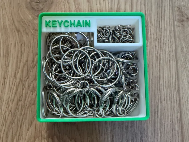 Keychain Gridfinity Bin (2×2×5)