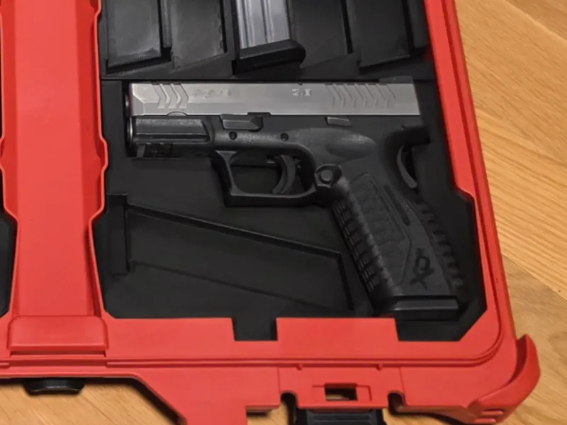 Packout Low Profile 9mm Springfield XDm Insert