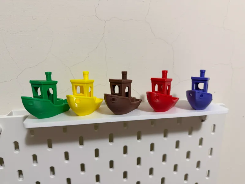 宜家Skadis洞洞板上方展示架