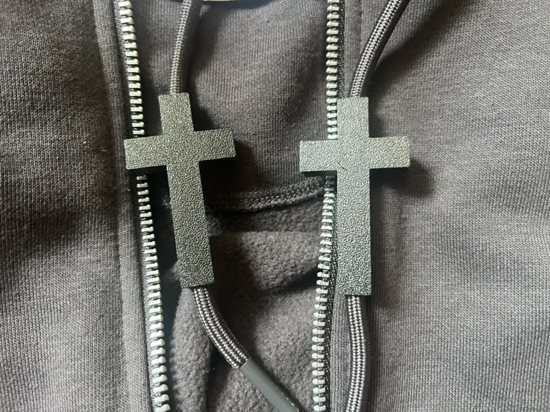 Cross Hoodie Drawstring