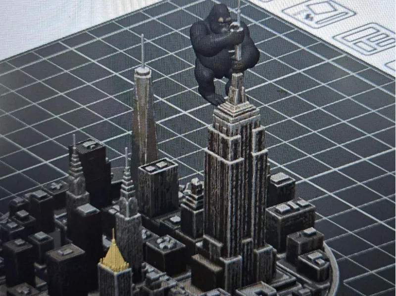 King Kong Wolkenkratzer