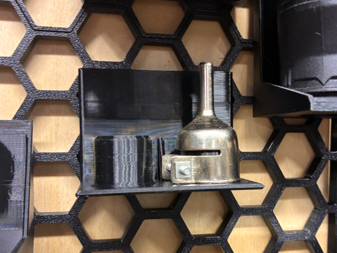 Heatgun nozzle holder for hsw 3D model