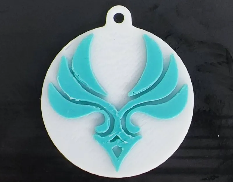Genshin Anemo Keychain