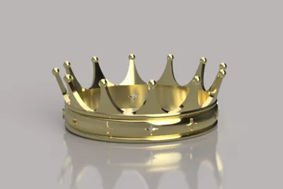 A King's Crown - Free 3D Print Model - MakerWorld