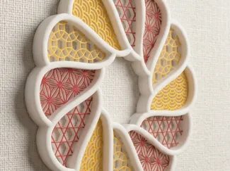 Rope-Motif Japanese Pattern (3 Colors)