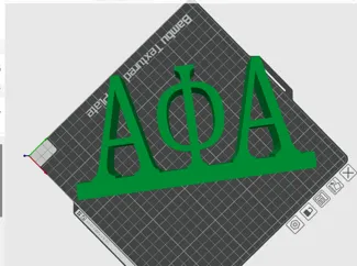 Alpha Phi Alpha Greek Letters