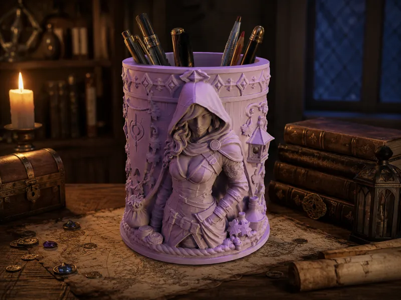 The Lady Thief - Desk-Organizer
