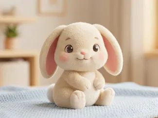 Cute Easter Bunny Model