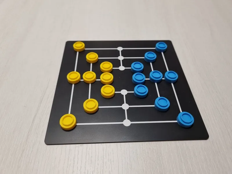The Mill / tic tac toe for 4p (devil's plan)