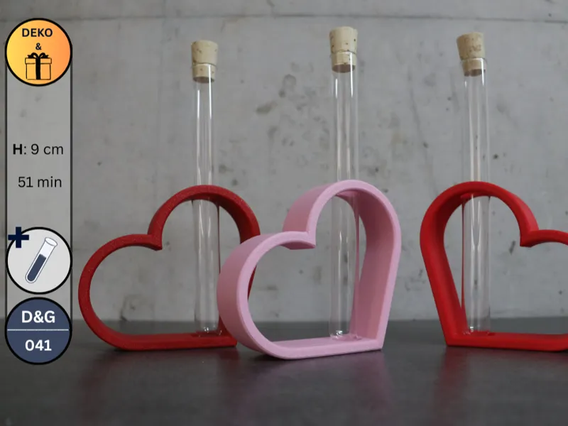 Herz-Reagenzglas