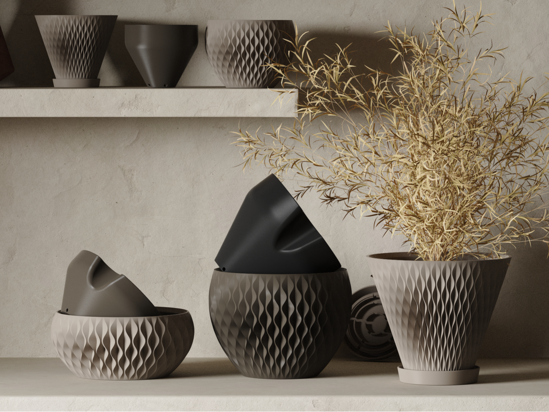 Kosa Collection – Self-Watering Pots & Planters