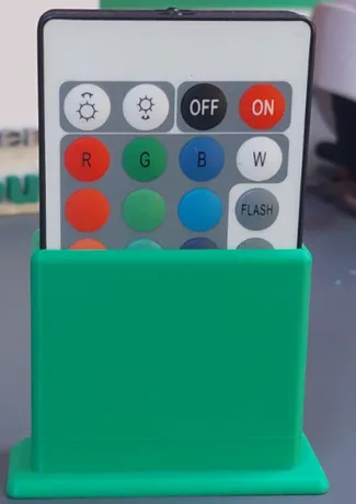 LED strip remote control holder