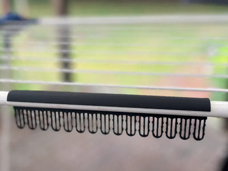 Sock holder for drying rack