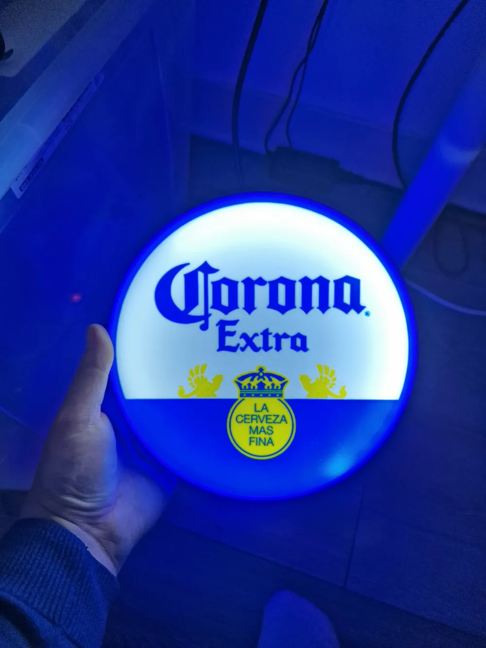 Corona Extra Lightbox LED Lamp by Nico91 - MakerWorld