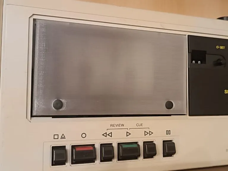 Kassettenfach Deckel, Abdeckung, Ersatzteil, Radio