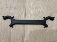 Double Sided Castle Nut Wrench