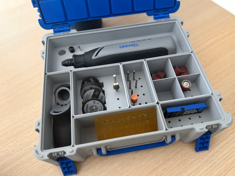 Gridfinity StorageBox Dremel (6x5x9u)