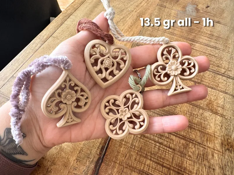 Fast Keychain and bag charms - 4 elegant designs