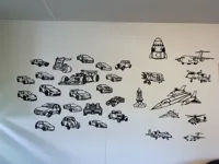 Déco murale silhouette Formule 1 — photo 4