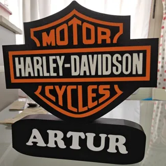 Harley Davidson Custom Name