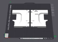 0.16mm layer, 4 walls, 20% infill (for sanding/painting)