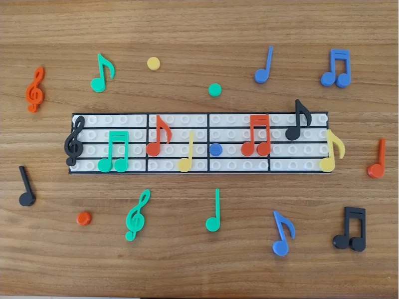 Music notes Matching Game