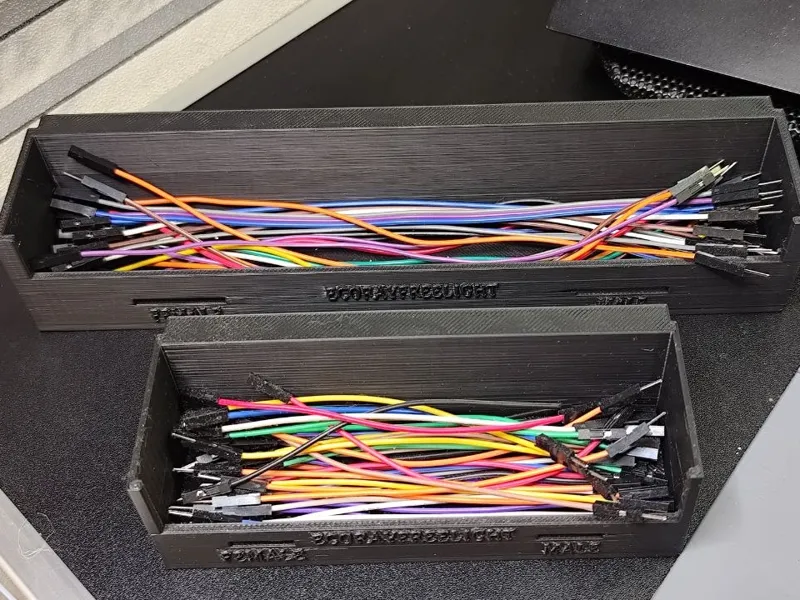 Compact ESP Cable Management Box for Jumper Wires
