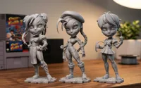 Street Fighter Trio v1 - 0.16mm layer, 2 walls, 15% infill