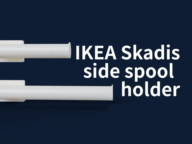 IKEA Skadis Side Spool Holder