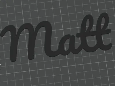Name plate Ruby
