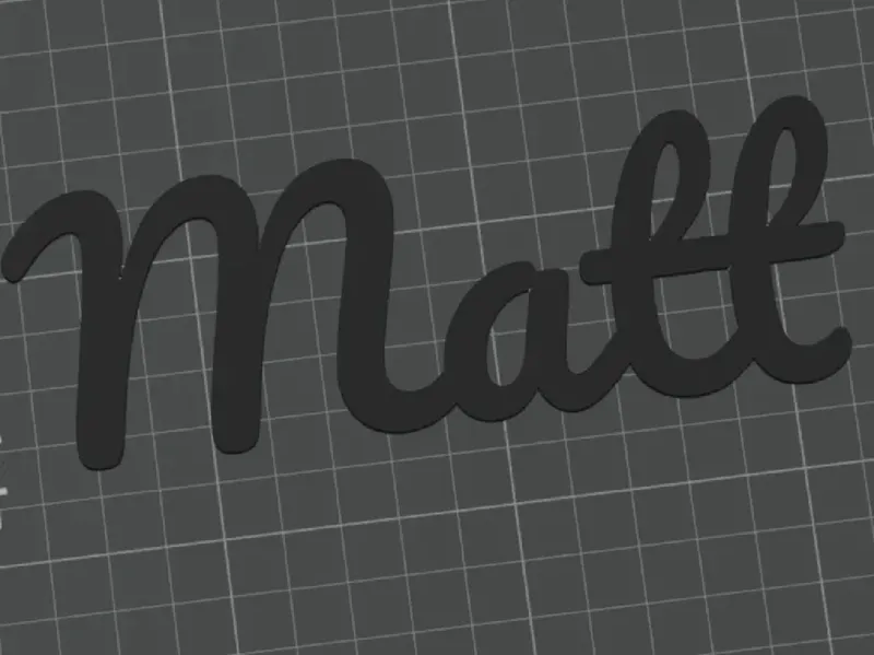 Name plate Ruby